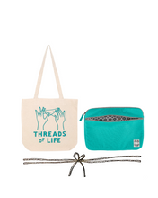 Load image into Gallery viewer, GIFTSET - 15" laptop case + organic tote bag