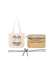 Load image into Gallery viewer, GIFTSET - 15" laptop case + organic tote bag