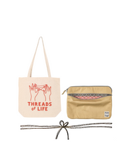 Load image into Gallery viewer, GIFTSET - 15&quot; laptop case + organic tote bag
