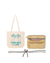 Load image into Gallery viewer, GIFTSET - 15&quot; laptop case + organic tote bag
