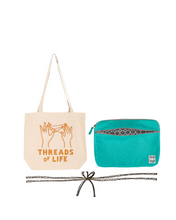 Load image into Gallery viewer, GIFTSET - 15&quot; laptop case + organic tote bag

